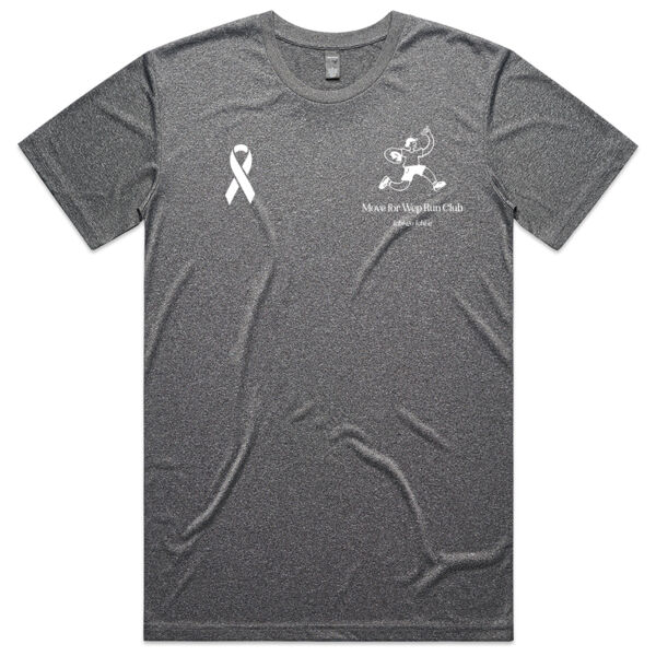 Mens Ichi-go Active Tee - White Print Thumbnail