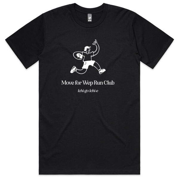 Mens Ichi-go Classic Tee - White Print Thumbnail