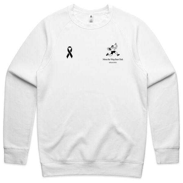 Unisex ichi-go Supporters Crew - Black Print Thumbnail